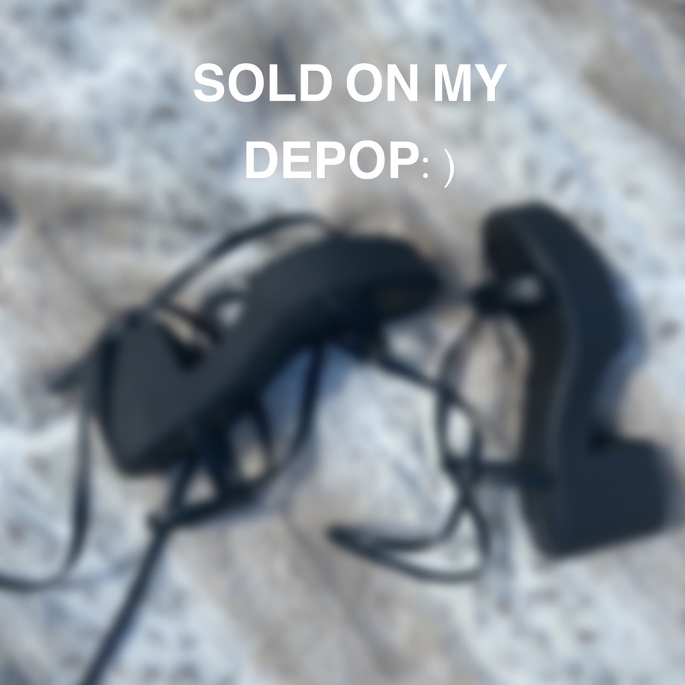 Cute Black Platforms From Uo - image 1